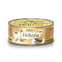 Reflex Plus Delizzia Hindi Etli Kıyılmış Yetişkin Kedi Konservesi 85gr