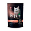 Reflex Plus Pouch Parça Etli Ton Balıklı ve Somonlu Kedi Konservesi 100gr