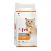 Reflex Tavuklu ve Pirinçli Yetişkin Kedi Maması 15kg