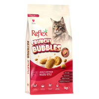 Reflex Crunchy Bubbles Kuzu Etli Yetişkin Kedi Maması 1kg