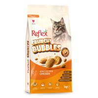 Reflex Crunchy Bubbles Tavuklu Yetişkin Kedi Maması 1kg