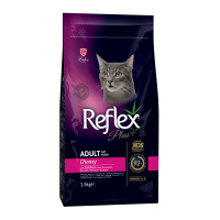 Reflex Plus Choosy Seçici Kediler için Somonlu Yetişkin Kedi Maması 1,5kg