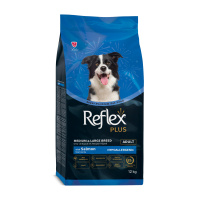 Reflex Plus Hipoalerjenik Somonlu Orta ve Büyük Irk Yetişkin Köpek Maması 12kg