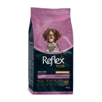 Reflex Plus High Energy Hipoalerjenik Dana Etli Yetişkin Köpek Maması 12kg