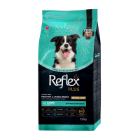 Reflex Plus Hipoalerjenik Dental Care Kuzu Etli Orta ve Büyük Irk Yetişkin Köpek Maması 12kg