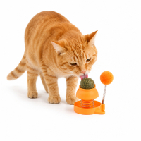 Rimba Catnipli Toplu Yaylı Kedi Oyuncağı 10cm (Karışık Renkli)