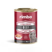 Rimba Sos İçinde Parçalı Sığırlı Kedi Konservesi 400gr