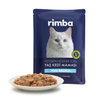 Rimba Jöle İçinde Parça Ton Balıklı Tahılsız Kedi Konservesi 85gr