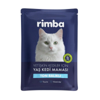 Rimba Jöle İçinde Parça Ton Balıklı Kedi Konservesi 85gr
