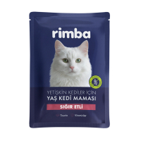 Rimba Jöle İçinde Parça Sığır Etli Kedi Konservesi 85gr