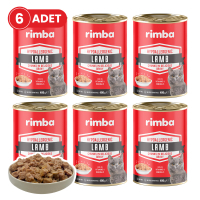 Rimba Sos İçinde Parçalı Kuzulu Kedi Konservesi 400gr (6 Adet)