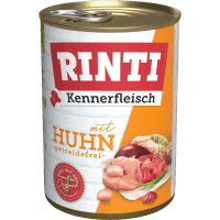 RINTI Kennerfleisch Tahılsız Tavuklu Yetişkin Köpek Konservesi 400gr