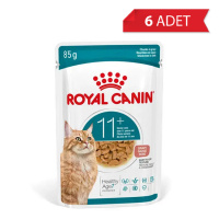 Royal Canin Ageing 11+ Sos İçinde Yaşlı Kedi Konservesi 85gr (6 Adet)