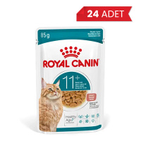 Royal Canin Ageing 11+ Sos İçinde Yaşlı Kedi Konservesi 85gr (24 Adet)