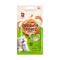 ROYALPET Creamy Tavuklu ve Somonlu Krema Kedi Ödül Maması 14gr (4'lü)