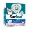 Sanicat Active White Lotus Çiçeği Kokulu Süper Topaklanan Kedi Kumu 6lt