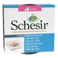Schesir Ton Balıklı ve Aloe Veralı Yavru Köpek Konservesi 150gr