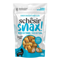 Schesir Snax Ton Balıklı Tahılsız Dolgulu Kedi Ödül Maması 60gr