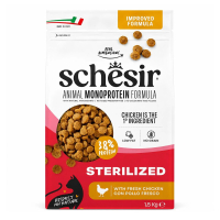 Schesir Monoprotein Tavuklu Kısırlaştırılmış Yetişkin Kedi Maması 1,5kg