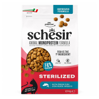 Schesir Monoprotein Balıklı Kısırlaştırılmış Yetişkin Kedi Maması 1,5kg