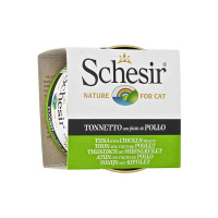 Schesir Ton Balıklı ve Tavuklu Kedi Konservesi 85gr