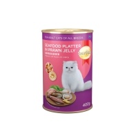 SmartHeart Jöle İçinde Deniz Ürünleri ve Karidesli Yetişkin Kedi Konservesi 400gr