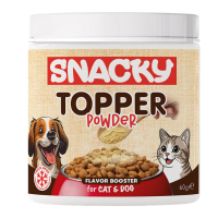 Snacky Kedi ve Köpekler İçin Dondurularak Kurutulmuş Tavuk Etli Toz Topper 60gr