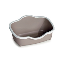 Stefanplast Tres Chic Açık Kedi Tuvaleti 56x38,5x26cm (Pembe)