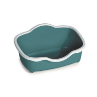 Stefanplast Tres Chic Açık Kedi Tuvaleti 56x38,5x26cm (Yeşil)