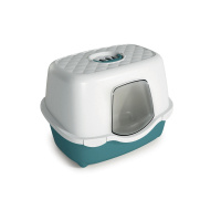 Stefanplast Tres Chic Kapalı Kedi Tuvaleti 56x39x39cm (Yeşil)