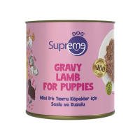 Supreme Dog Sos İçinde Kuzulu Mini Irk Yavru Köpek Konservesi 200gr