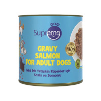 Supreme Dog Sos İçinde Somonlu Mini Irk Yetişkin Köpek Konservesi 200gr