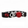 Tailpetz Space Boo Collar Kilitli Köpek Boyun Tasması 30-50cm/30mm [M] (Siyah)