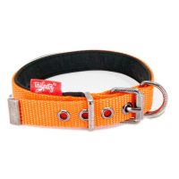 Tailpetz Comfy Yumuşak Dokulu Köpek Boyun Tasması (Turuncu) [S]