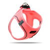 Tailpetz Air-Mesh Orta Irk Köpek Göğüs Tasması 54-60cm (Neon Pembe) [XL]
