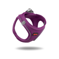 Tailpetz Air-Mesh Küçük Irk Köpek Göğüs Tasması 44-48cm (Mor) [M]