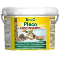 Tetra Pleco SpirulinaWafers Otçul Dip Balıkları İçin Disk Balık Yemi 3,6Lt 1,75kg