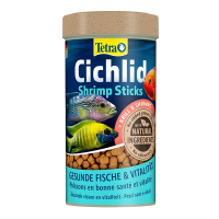 Tetra Cichlid Shrimp Sticks Karidesli Akvaryum Çiklit Balığı Çubuk Yemi 250ml 85gr