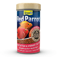 Tetra Red Parrot Renklendirici Akvaryum Papağan Çiklit Balığı Granül Yemi 250ml 110gr