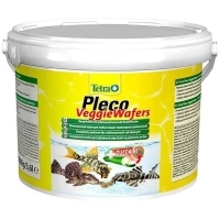 Tetra Pleco Veggie Wafers Kabaklı Otçul Akvaryum Dip Balığı Tablet Yemi 3600ml 1800gr