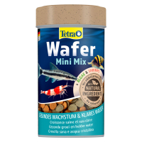 Tetra Wafer Mini Mix Karidesli ve Spirulinalı Akvaryum Küçük Dip Balığı ve Kabuklu Canlı Tablet Yemi