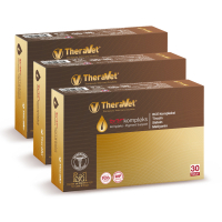 TheraVet RCE Kompleks Kedi ve Köpekler İçin Tüy Rengi Destekleyici Tablet (30'lu) (3 Adet)