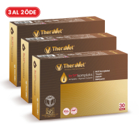 TheraVet RCE Kompleks Kedi ve Köpekler İçin Tüy Rengi Destekleyici Tablet (30'lu) (3 AL 2 ÖDE)