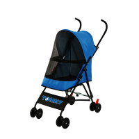 Tommy Kedi ve Köpek Taşıma Arabası 76,5x44x99cm (Mavi)