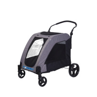 Tommy Kedi ve Köpek Taşıma Arabası 97x84x119cm (Gri)