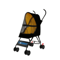 Tommy Kedi ve Köpek Taşıma Arabası 76,5x44x99cm (Siyah)