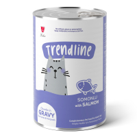 Trendline Sos İçinde Parça Somonlu Yetişkin Kedi Konservesi 400gr