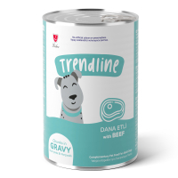 Trendline Sos İçinde Parça Dana Etli Yetişkin Köpek Konservesi 400gr