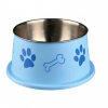 Trixie Uzun Kulaklı Köpekler için Mama ve Su Kabı 19cm 900ml (Karışık Renkli)