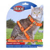 Trixie Kılçık Desenli Kedi Göğüs Tasması Seti 22-36cm/10mm (Karışık Renkli)